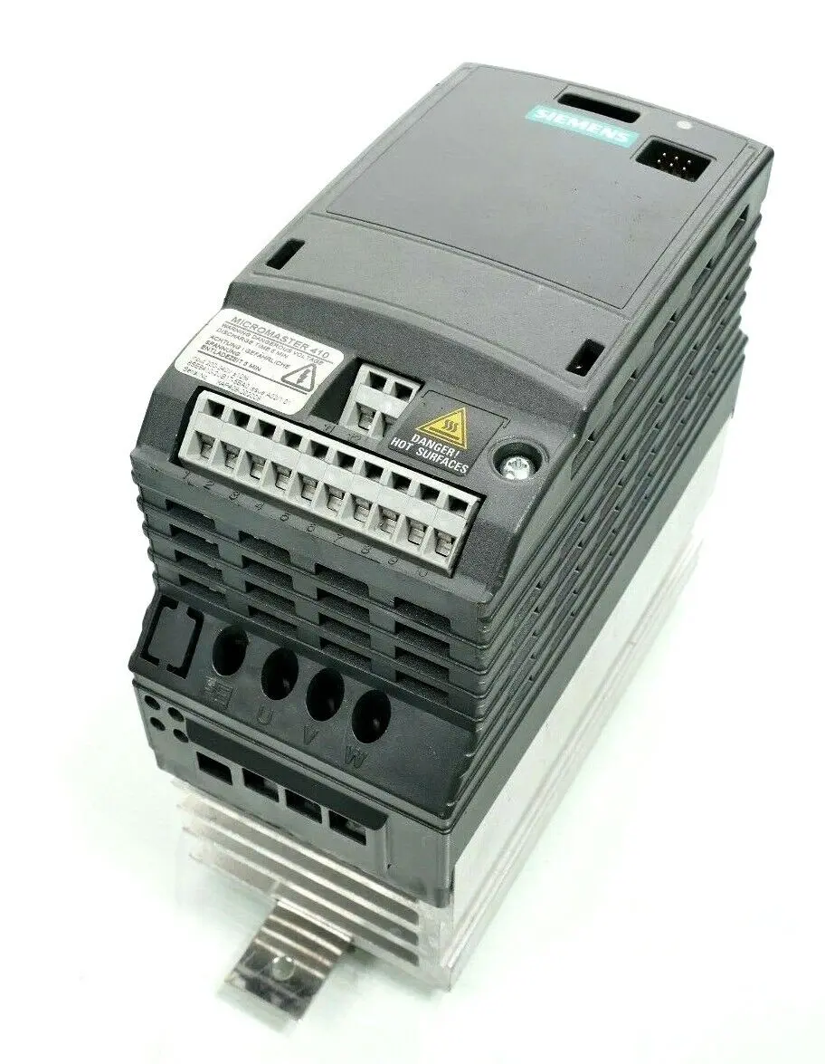 Produktfoto 1 von Siemens Micromaster 410 | 6SE6 410-2UB17-5BA0 | I: A02/1.01 | 6SE6410-2UB17-5BA0