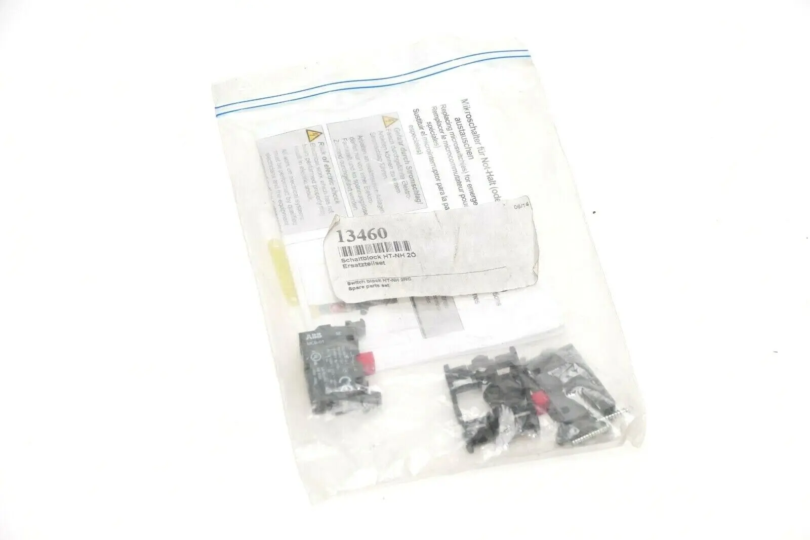 Produktfoto 1 von ABB Schaltblock Ersatzteilset | 13460 | HT-NH 2Ö