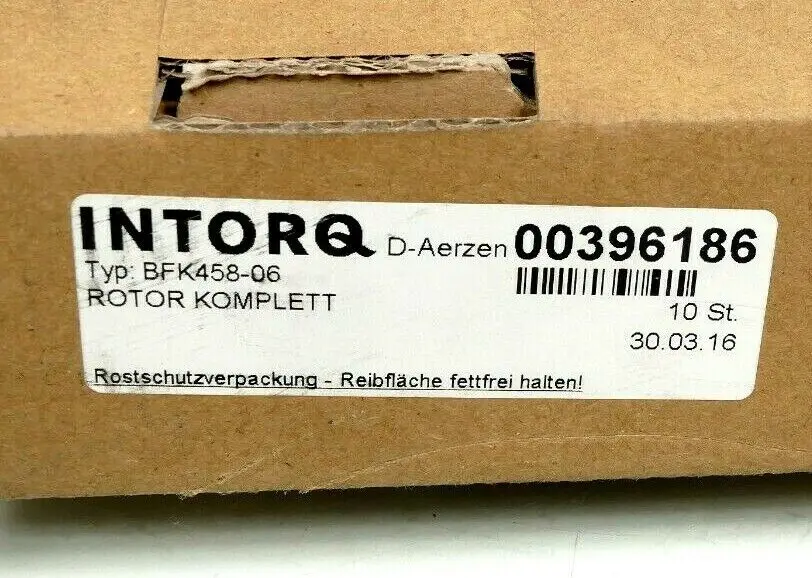 Intorq Rotor BFK458-06 | 00396186
