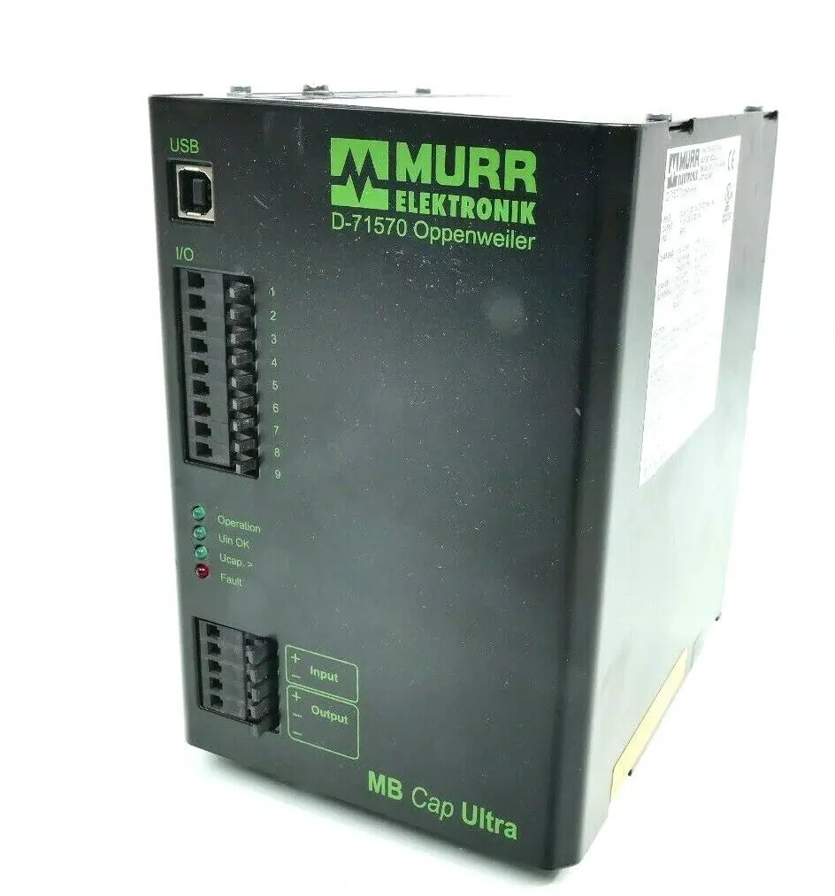 Produktfoto 1 von Murr Elektronik MB Cap Ultra Puffermodul MB Cap Ultra 10/24 1A/380S | 85467