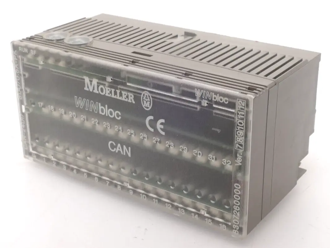 Produktfoto 1 von Moeller WINbloc CAN-24DI/ 8DO/0.5A-PK | V:08 | 8307260000
