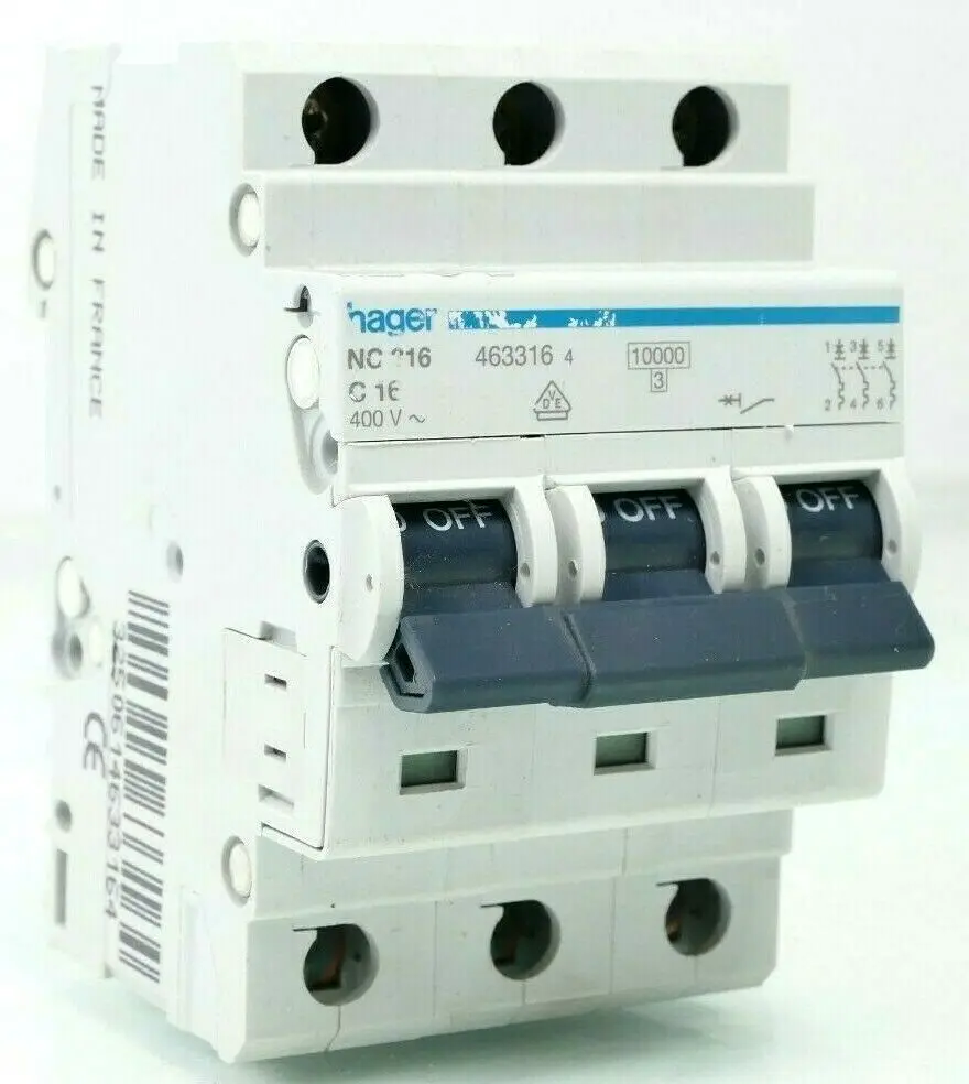 Produktfoto 1 von Hager Leitungsschutzschalter C16 | NC316