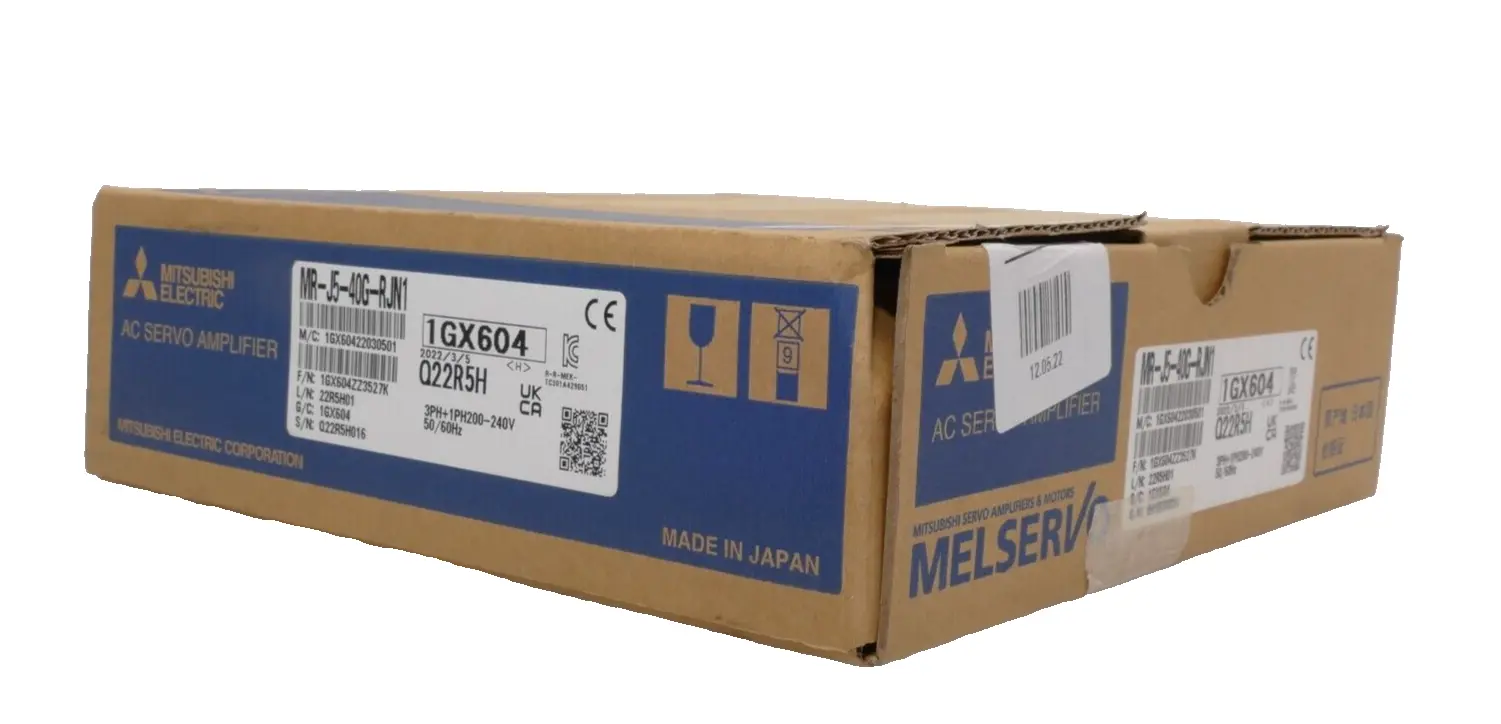Produktfoto 1 von Mitsubishi Electric MELSERVO-J5 AC Servoverstärker | MR-J5-40G-RJN1