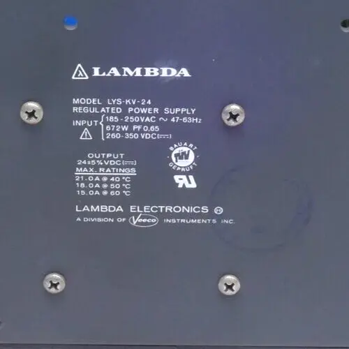 Produktfoto 1 von Lambda Electronics LYS-KV-24 Geregelte Stromversorgung