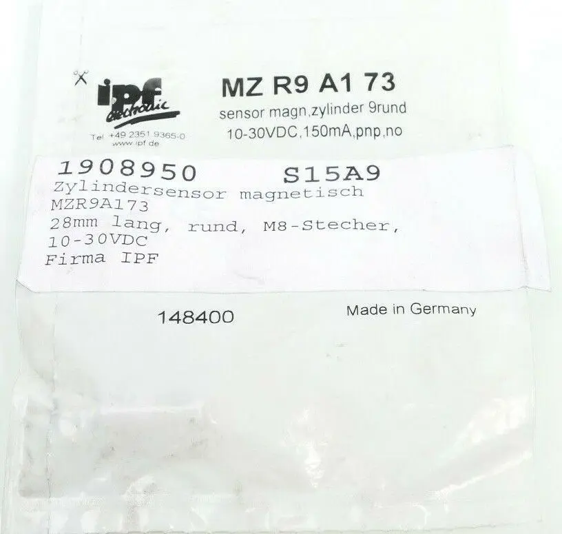 Produktfoto 1 von Ipf Magnetsensor | MZR9A173
