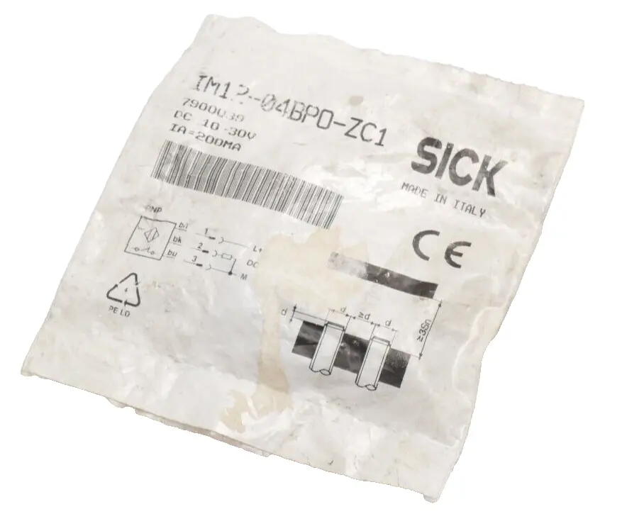 Produktfoto 1 von Sick Induktiver Näherungssensor 7 900 039 | IM12-04BPO-ZC1 | 7900039