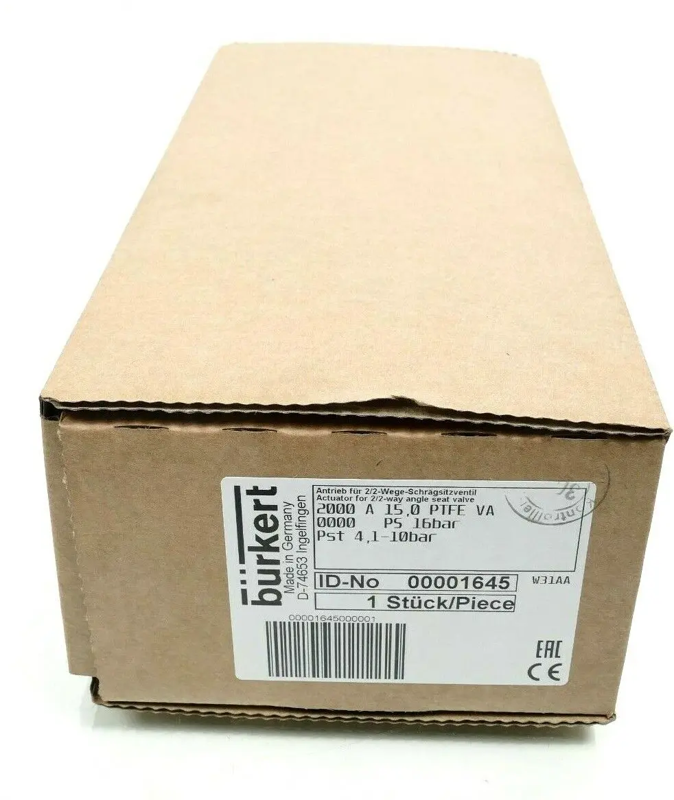 Produktfoto 1 von Bürkert Typ 2000 Antrieb 2/2-Wege-Schrägsitzventil 00001645