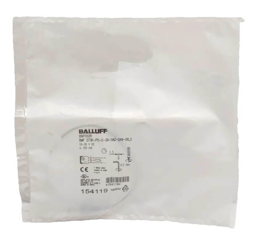 Produktfoto 1 von Balluff Zylinderschalter BMF 273K-PS-C-2A-SA2-S49-00,3 | BMF002R