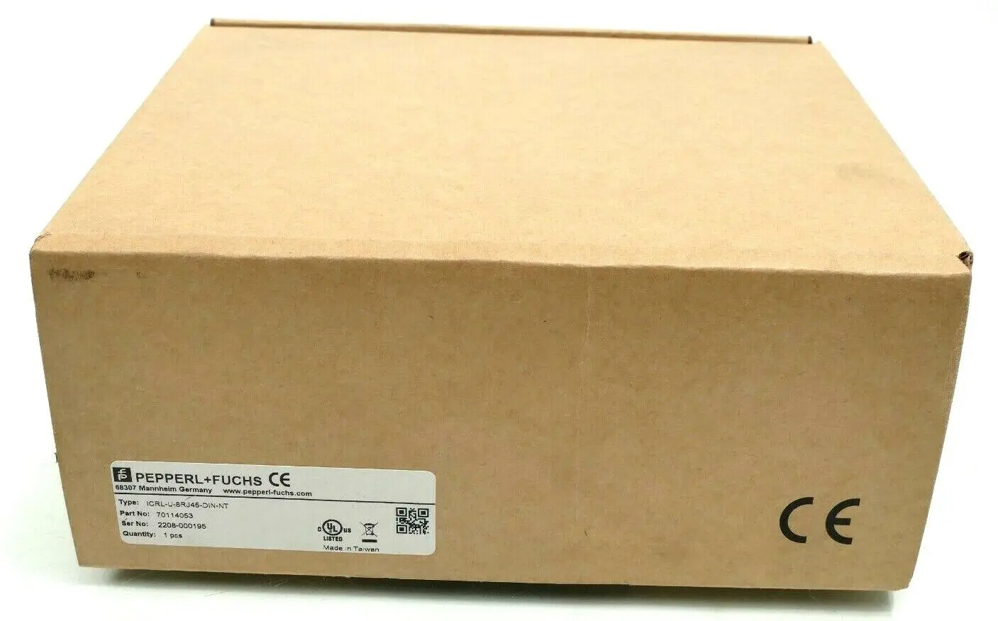 Produktfoto 1 von Pepperl + Fuchs Unmanaged-Ethernet-Switch ICRL-U-8RJ45-DIN-NT | 70114053