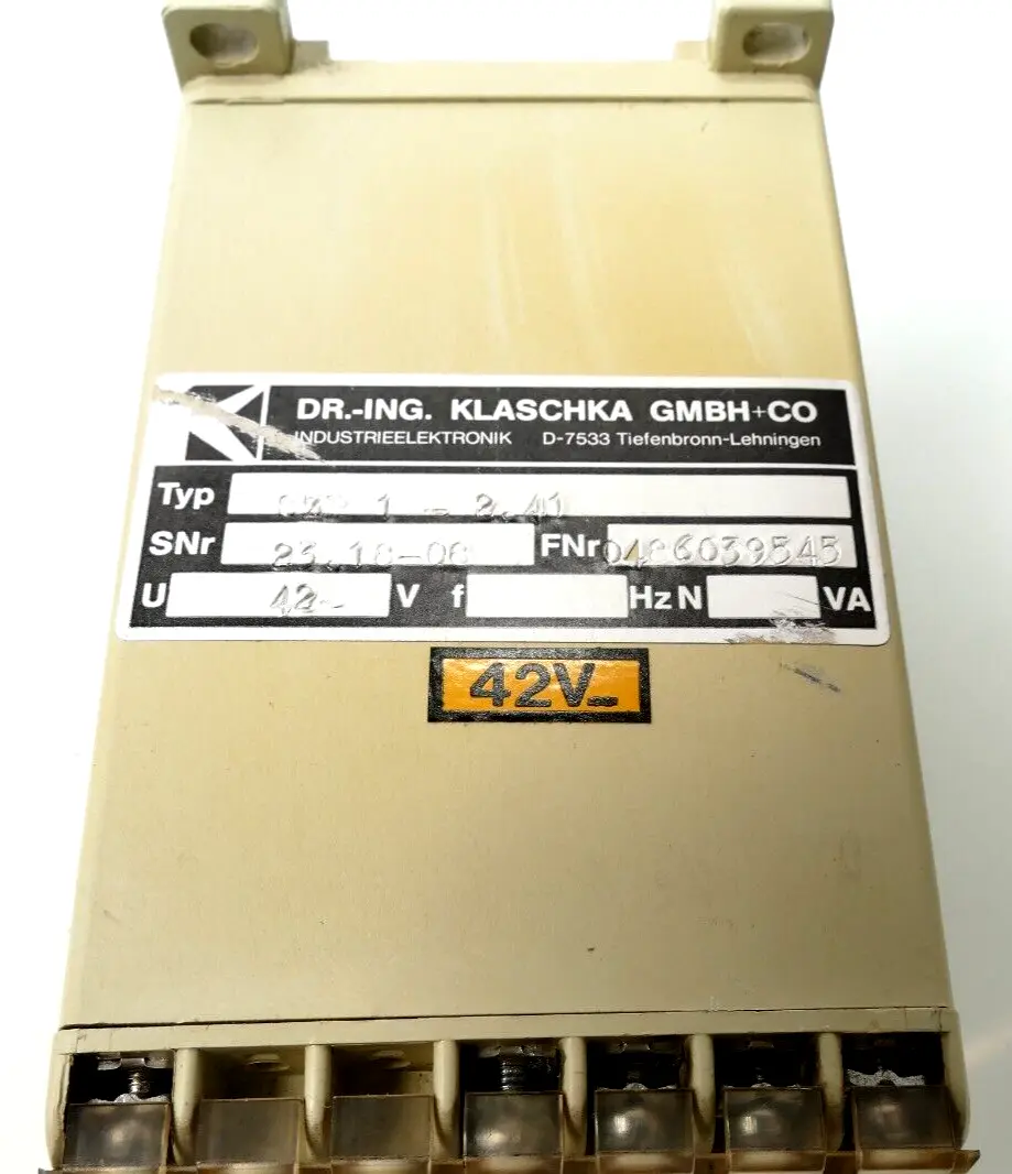 Produktfoto 1 von Klaschka SZP 1 - 2.41 | 23.18-08 Sicherheitsrelais