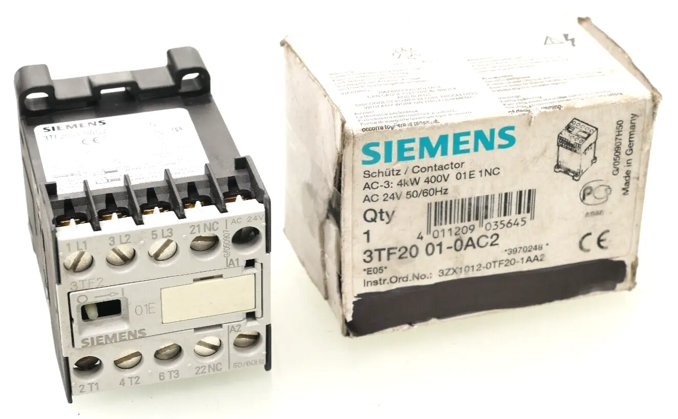 Produktfoto 1 von Siemens Schütz 3TF2 001-0AC2 | E:05 | 3TF2001-0AC2