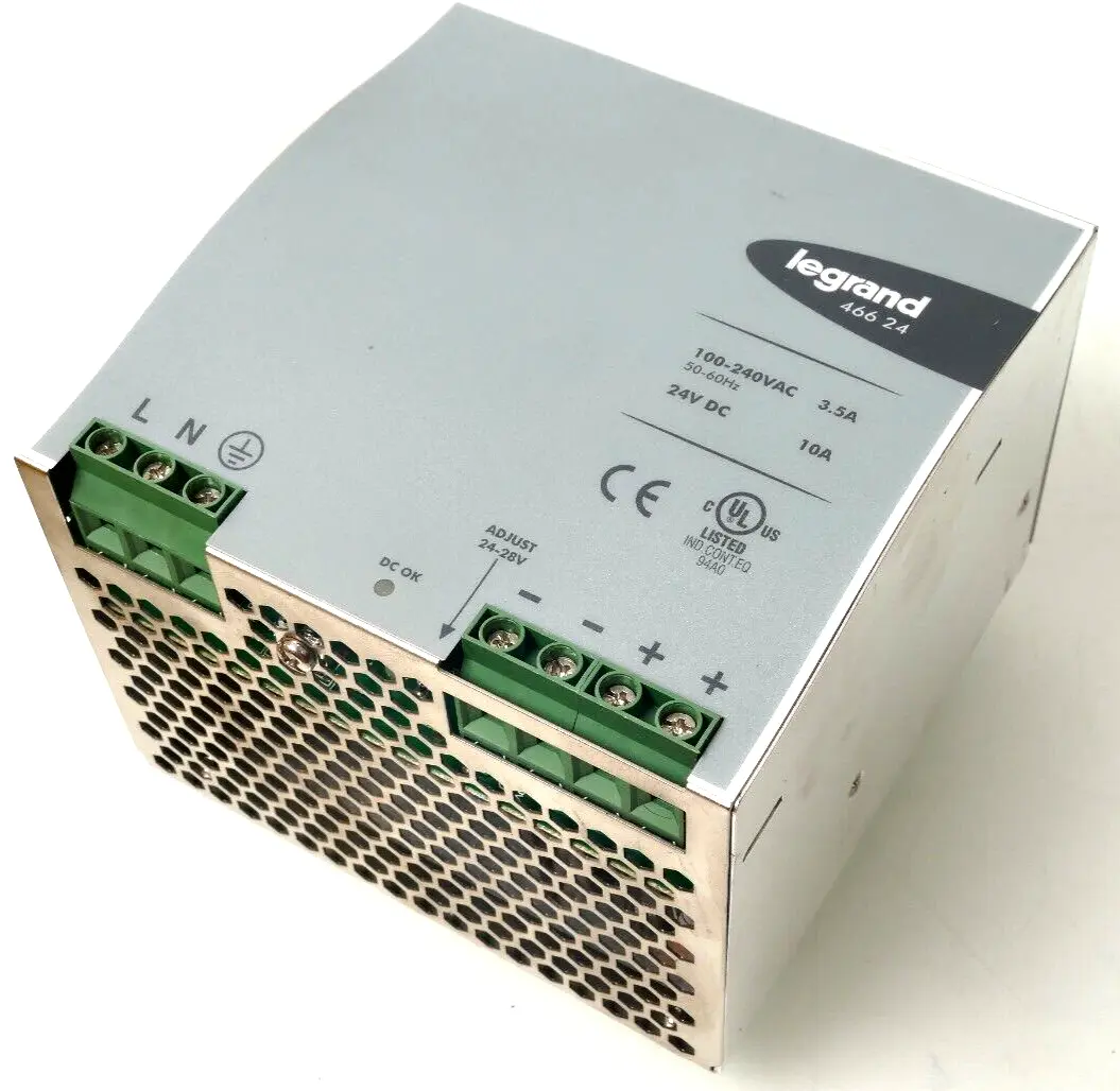 Produktfoto 1 von Legrand 466 24 Power Supply 100-240VAC 3.5A | 24V DC 10A | 46624