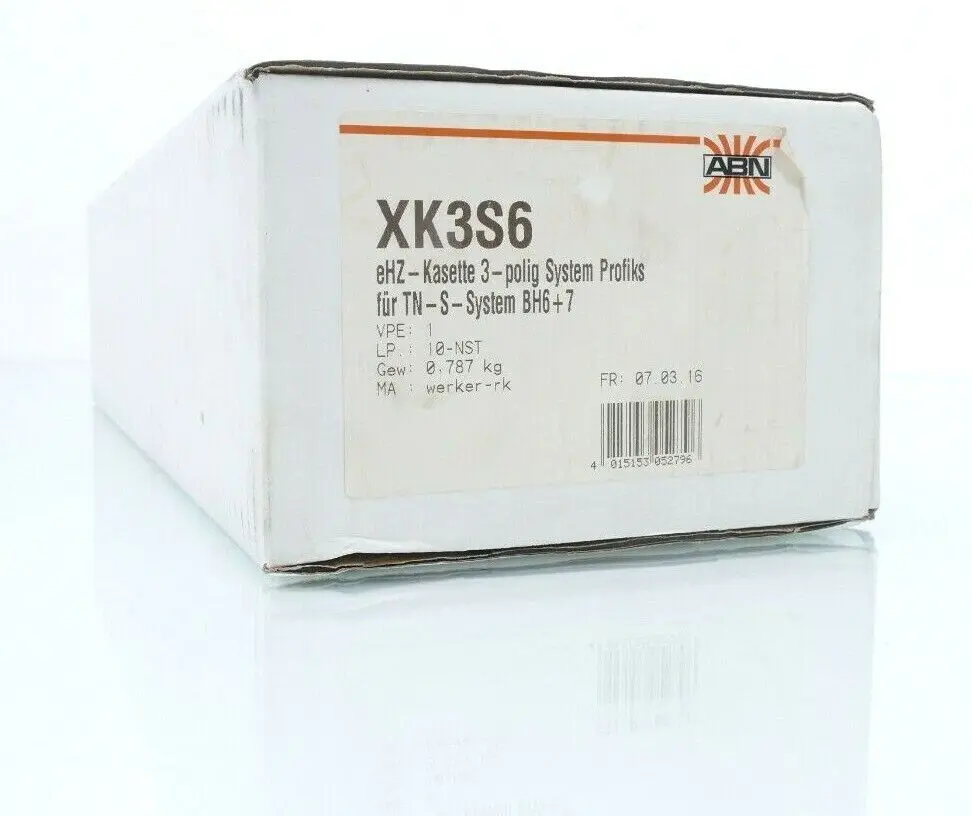 ABN eHZ-Kasette 3-Polig System Profiks für TN-S-System BH6+7 | XK3S6