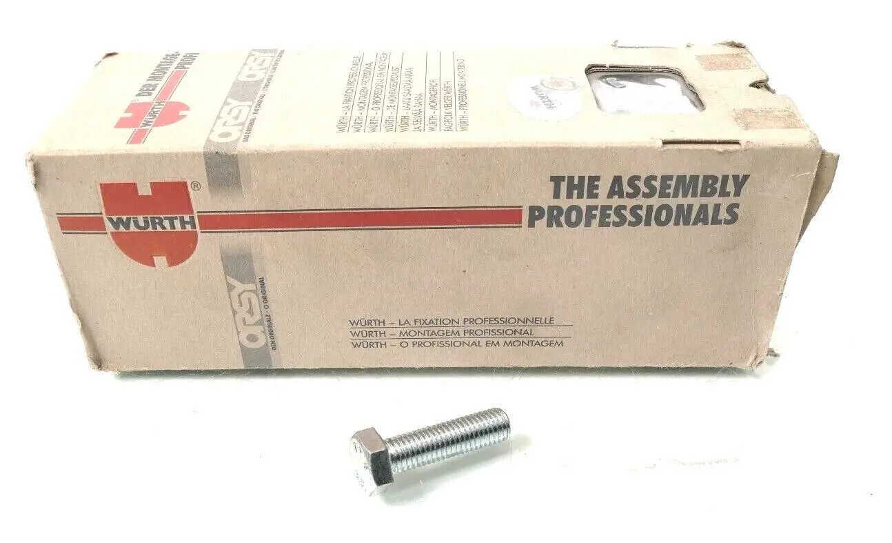 Produktfoto 1 von 68x Würth Sechskantschraube 12x45 Vollgewinde | TMS 8.8
