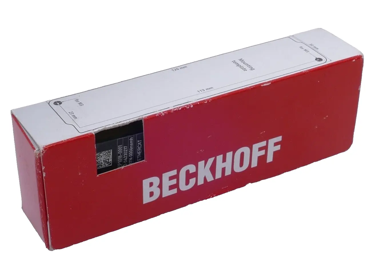 Produktfoto 1 von Beckhoff EtherCAT Box 8-Kanal-Digital-Eingang | EP1018-0001
