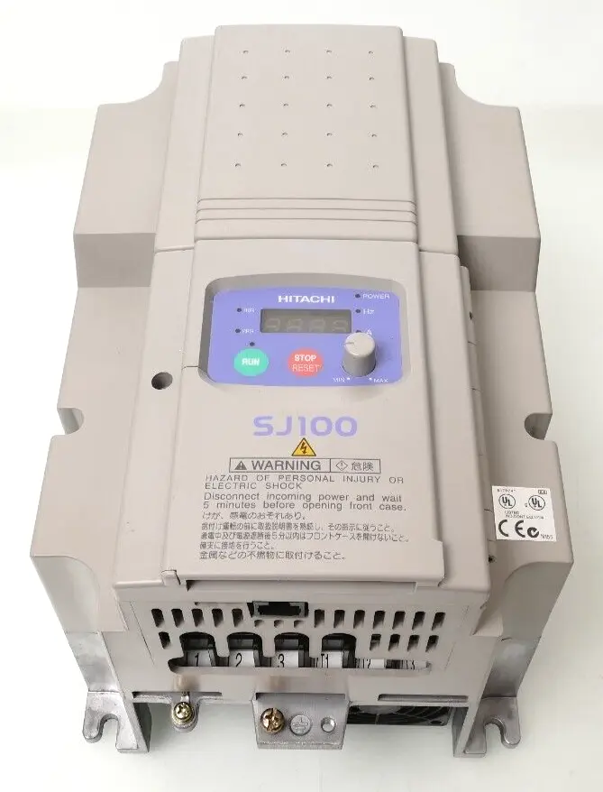 Produktfoto 1 von Hitachi Frequenzumrichter 7,5HP/5,5kW | SJ100-055HFE