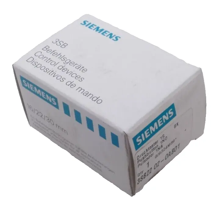 Produktfoto 1 von Siemens 3SB Drucktaster 3SB22 02-0AB01 | 3SB2202-0AB01