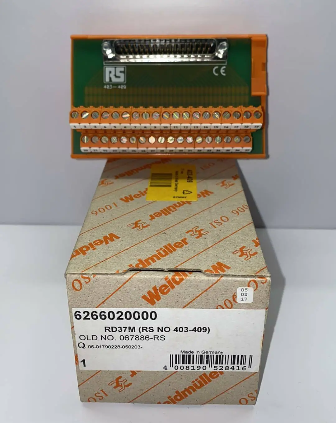 Produktfoto 1 von Weidmüller RD37M SPS-Kommunikations-Modul | 6266020000
