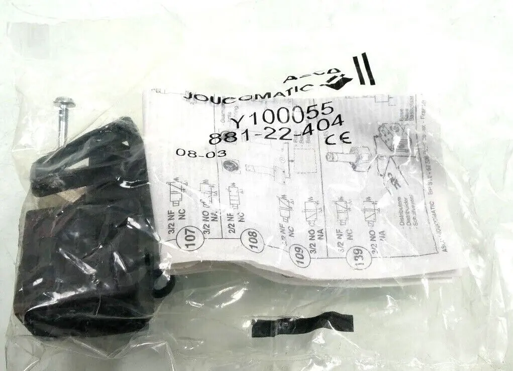 Produktfoto 1 von ASCO Joucomatic Y100055 Stecker 881-22-404