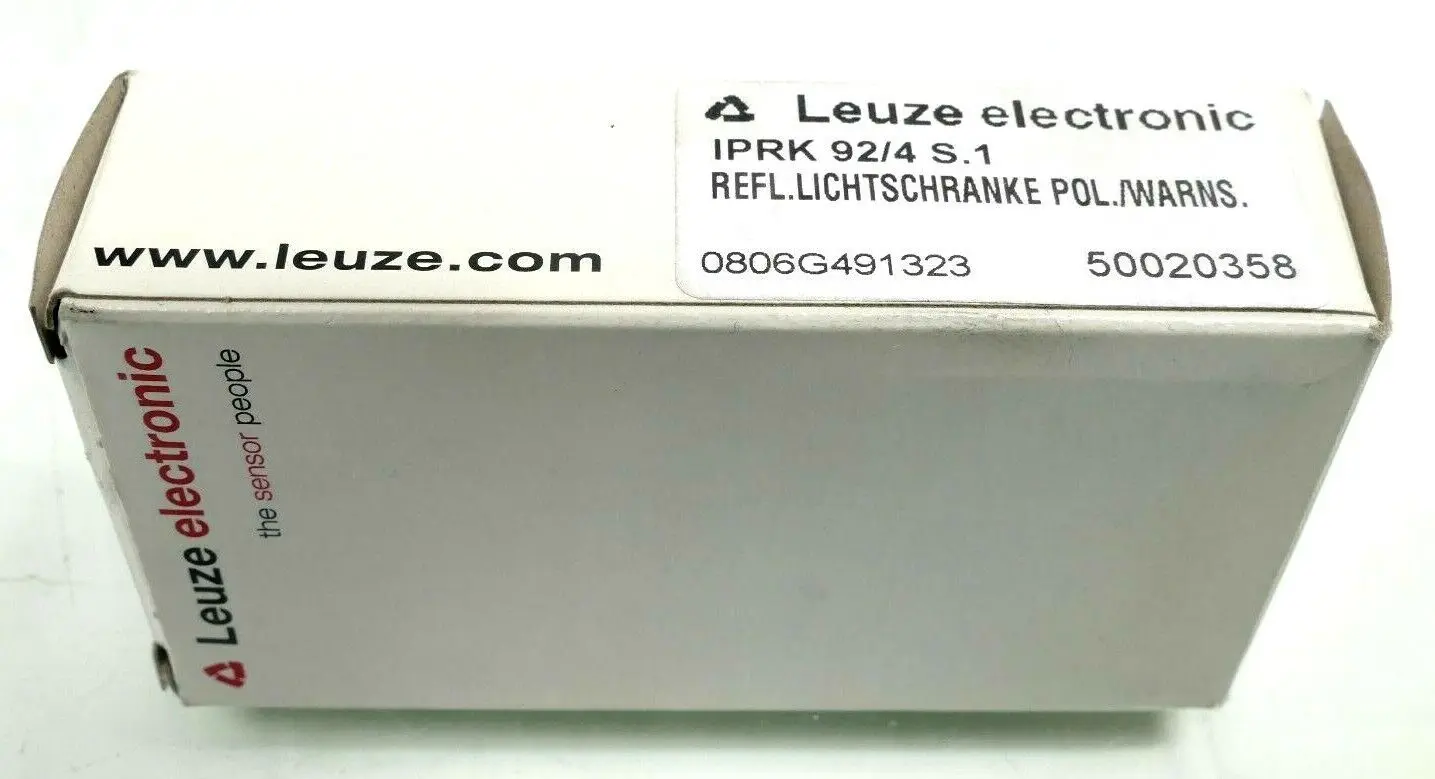 Produktfoto 1 von Leuze Reflexions-Lichtschranke IPRK 92/4 S.1 | 50020358