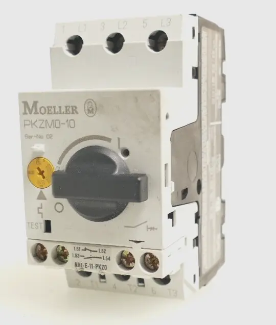 Produktfoto 1 von Moeller Motorschutzschalter | PKZM0-10 + Hilfsschalter | NHI-E-11-PKZ0