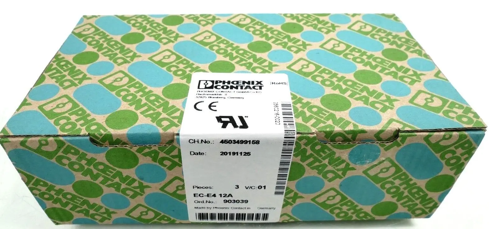 Produktfoto 1 von 3x Phoenix Contact Electronic Breaker 09 03 03 9 | EC-E4 12A | 0903039