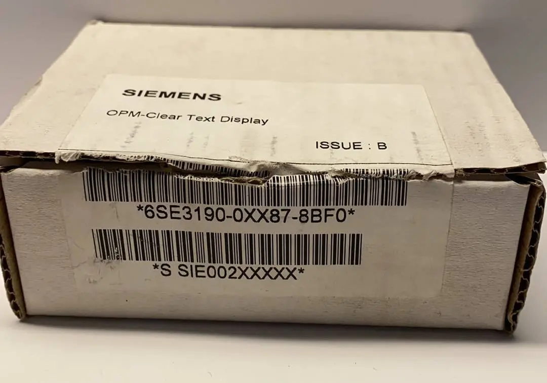 Produktfoto 1 von Siemens OPM-Clear Text Display 6SE3 190-0XX87-8BF0 | E:B | 6SE3190-0XX87-8BF0