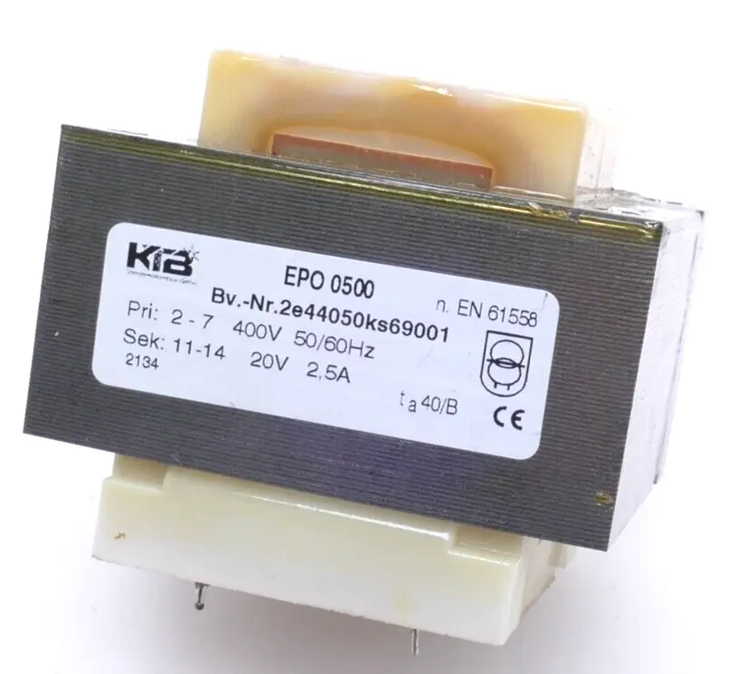 Produktfoto 1 von KTB 2e44050ks69001 Sicherheitstransformator EPO 0500 | EN 61558