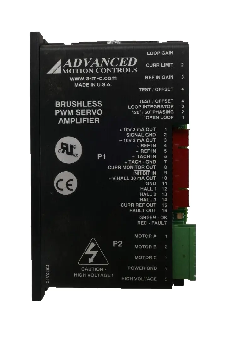 Advanced Motion Controls BP X02 Brushless PWM Servo Amplifier | B12A6L-SE1