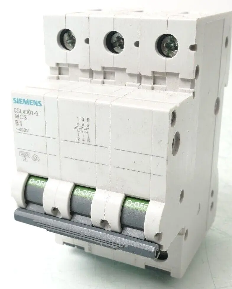 Produktfoto 1 von Siemens MCB Leitungsschutzschalter 5SL4 301-6 | B1 | 5SL4301-6