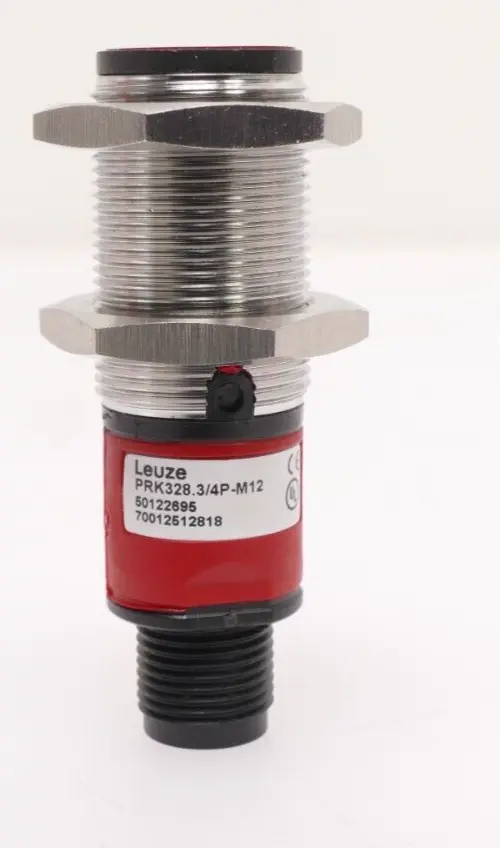 Produktfoto 1 von Leuze Reflex-Lichtschranke polarisiert PRK328.3/4P-M12 | 50122695