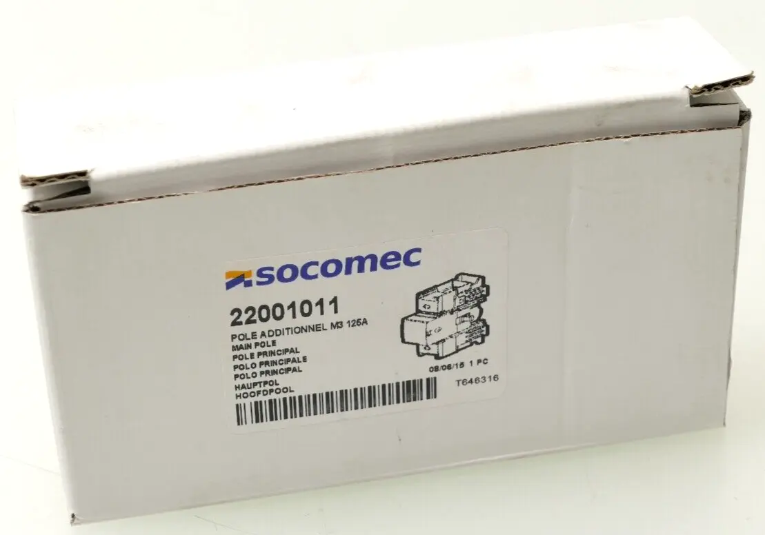Produktfoto 1 von Socomec 2200 1011 Hauptpol 22001011