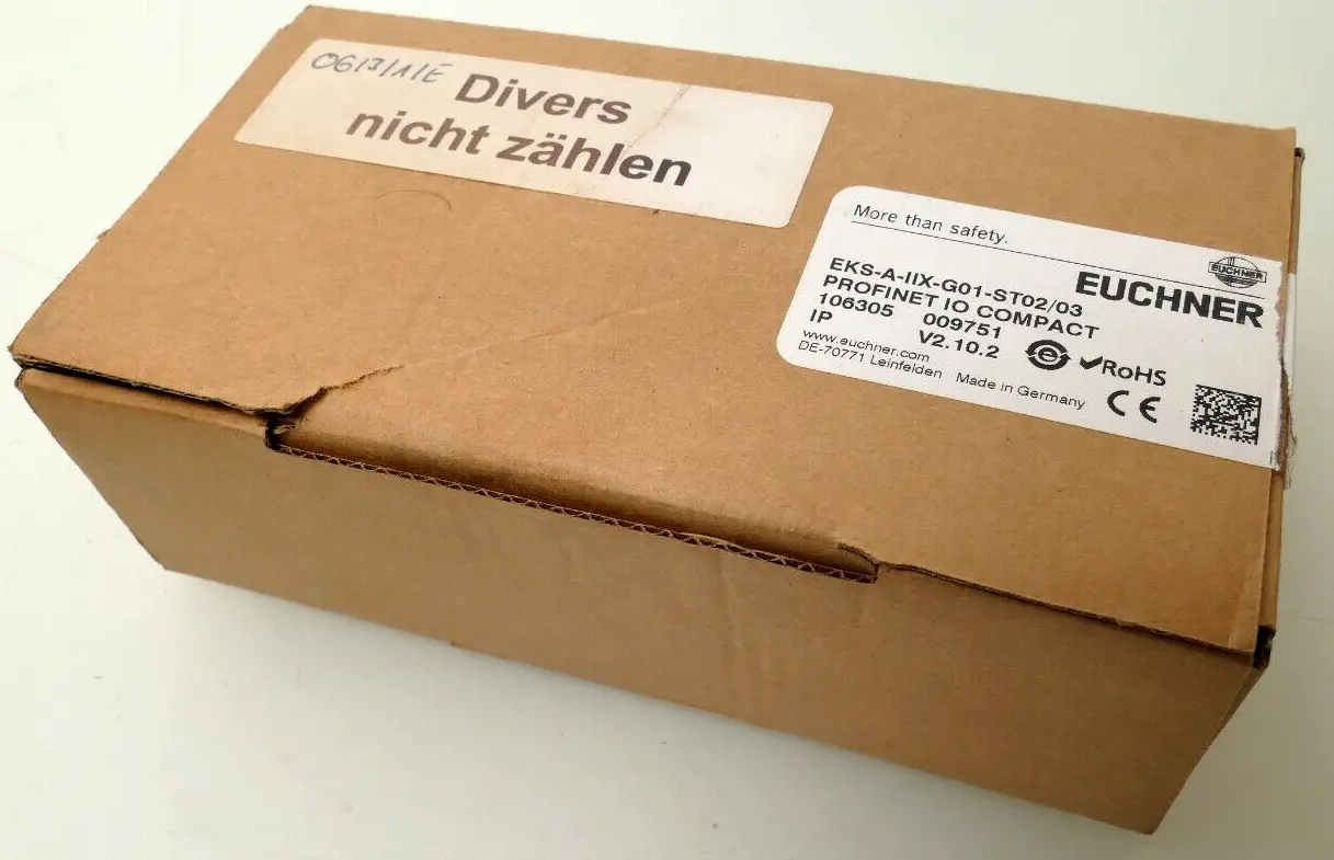 Produktfoto 1 von Euchner Schlüsselaufnahme PROFINET Schnittstelle EKS-A-IIX-G01-ST02/03 | 106305