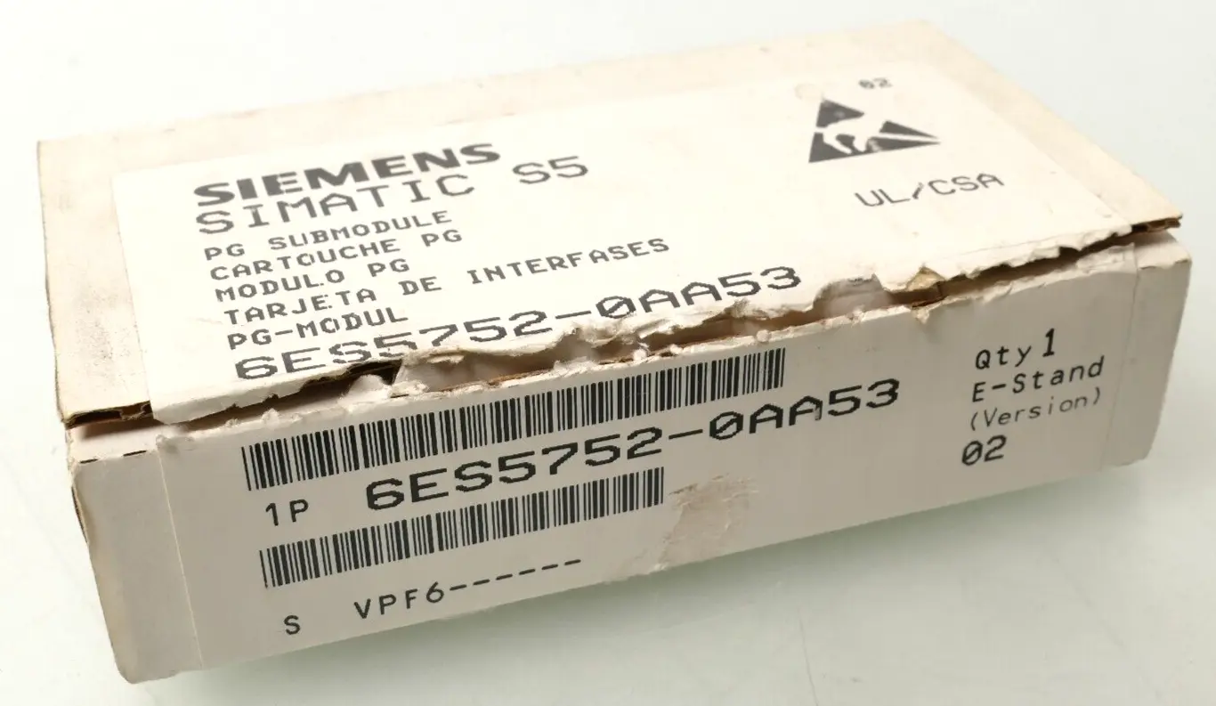 Produktfoto 1 von Siemens SIMATIC S5 PG-Module 6ES5 752-0AA53 | E:02 | 6ES5752-0AA53