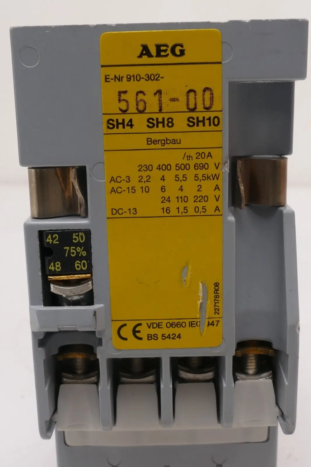 Produktfoto 1 von AEG SH8 44E | Schütz | 910-302-561-00