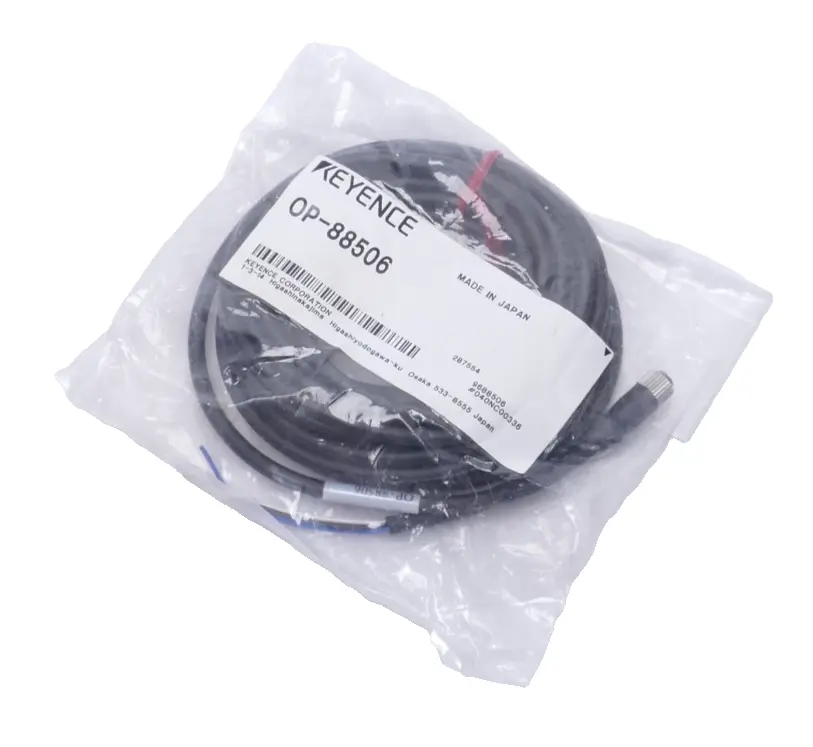 Produktfoto 1 von Keyence Kabel für M8-Anschlusstyp Hochflexibel 5m | OP-88506