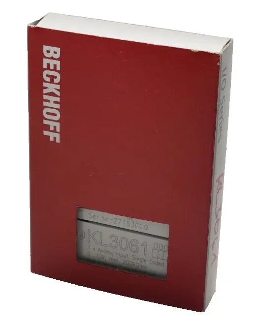 Produktfoto 1 von Beckhoff Busklemme 1-Kanal-Analog-Eingang | KL3061