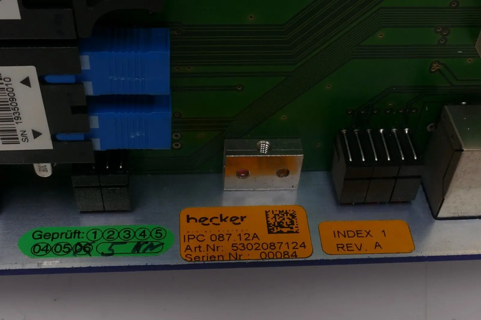 Produktfoto 1 von Becker IPC087.12A | Industrielles Ethernet Modul | 5302087124
