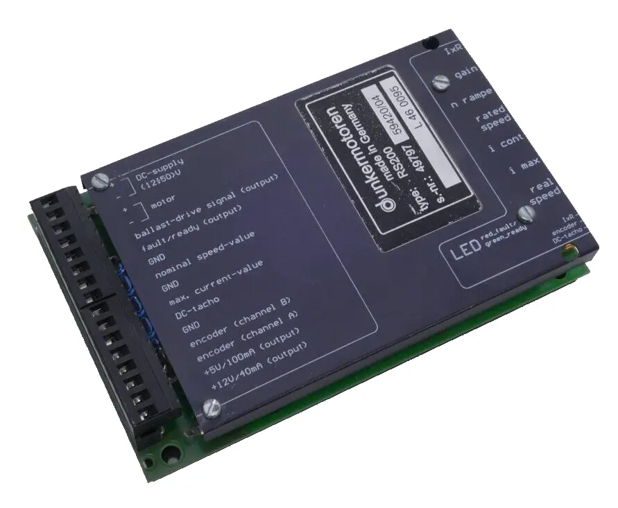 Produktfoto 1 von Dunkermotoren Motorregler RS200 | 4979759420