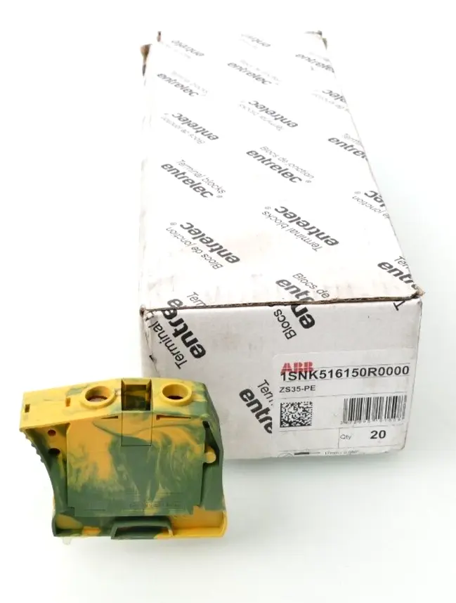 Produktfoto 1 von 20x ABB ZS35-PE Reihenklemme | 1SNK516150R0000