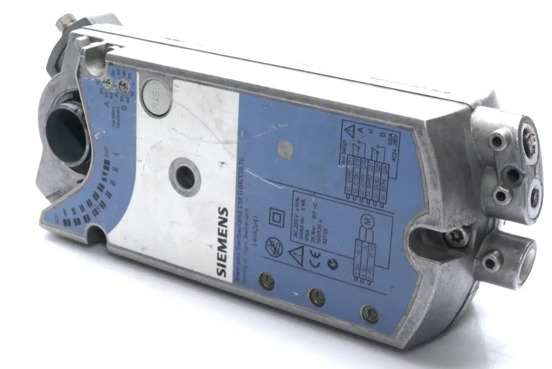 Produktfoto 1 von Siemens Luftklappen-Drehantrieb 50/60Hz | GBB336.1E