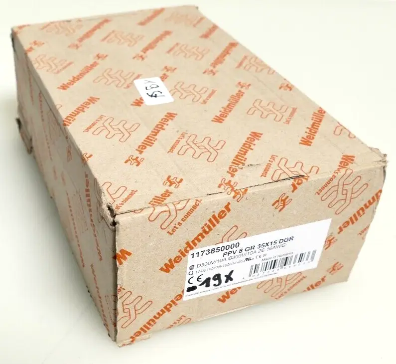 Produktfoto 1 von 19x Weidmüller Potenzialverteiler PPV 8 GR 35X15 DGR | 1173850000