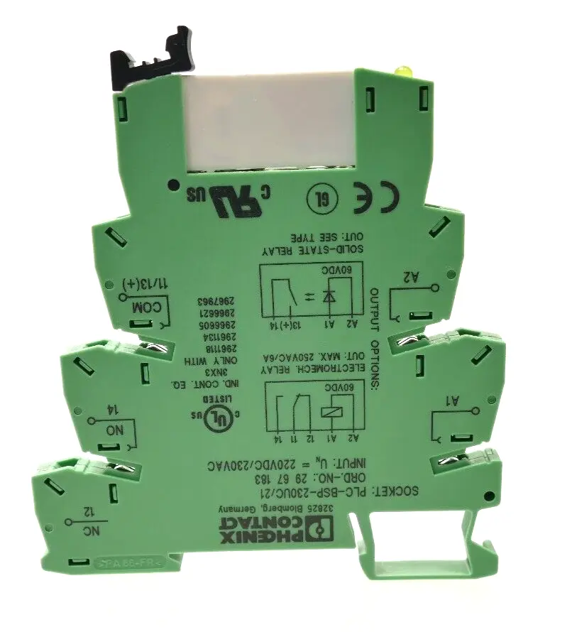 Produktfoto 1 von 3x Phoenix Contact 29 67 18 3 | PLC-BSP-230UC/21 | 2967183