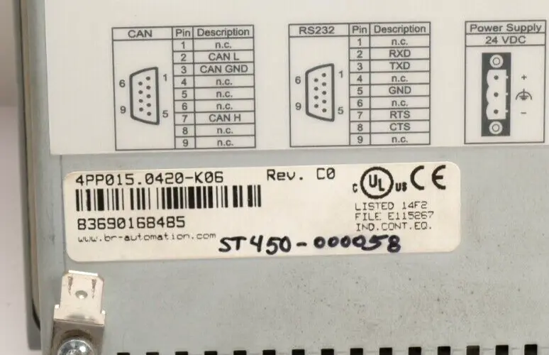 Produktfoto 1 von B&R Power Panel | Rev. C0 | 4PP015.0420-K06