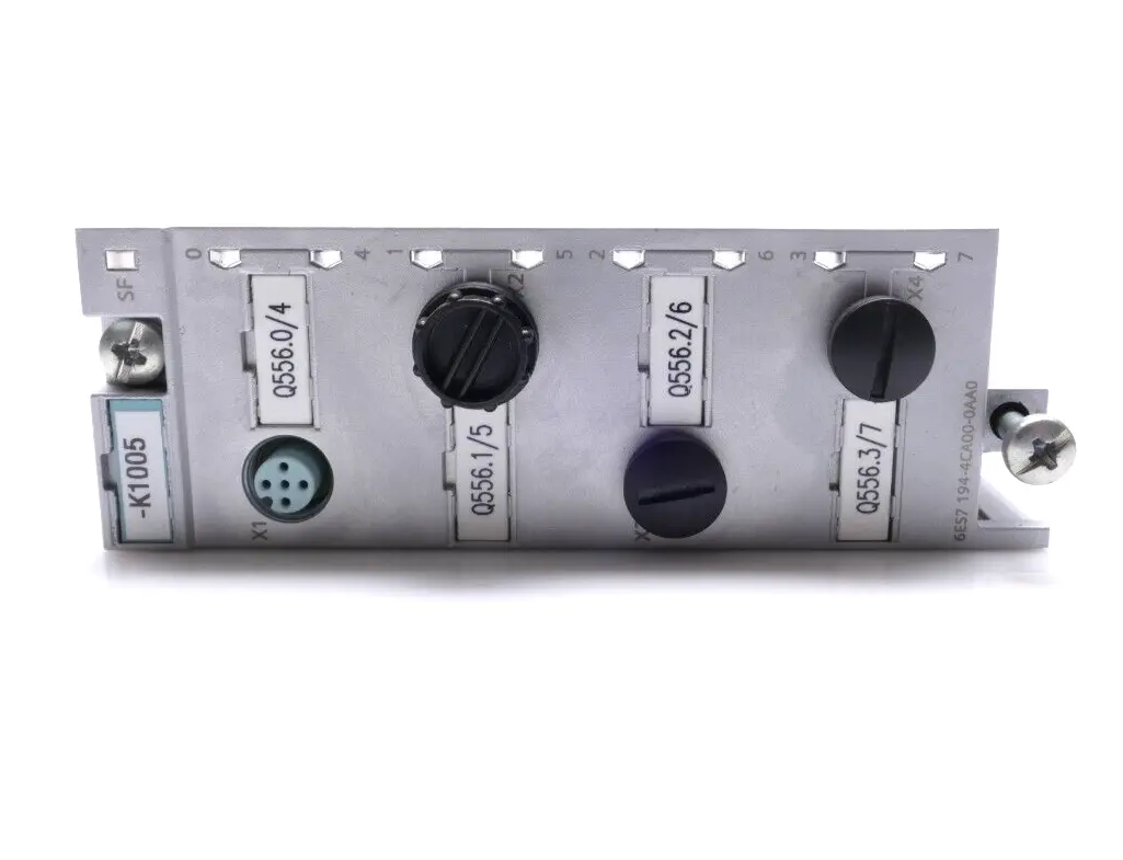 Produktfoto 1 von 5x Siemens SIMATIC S7 | 6ES7 194-4CA00-0AA0 | E:02 | 6ES7194-4CA00-0AA0