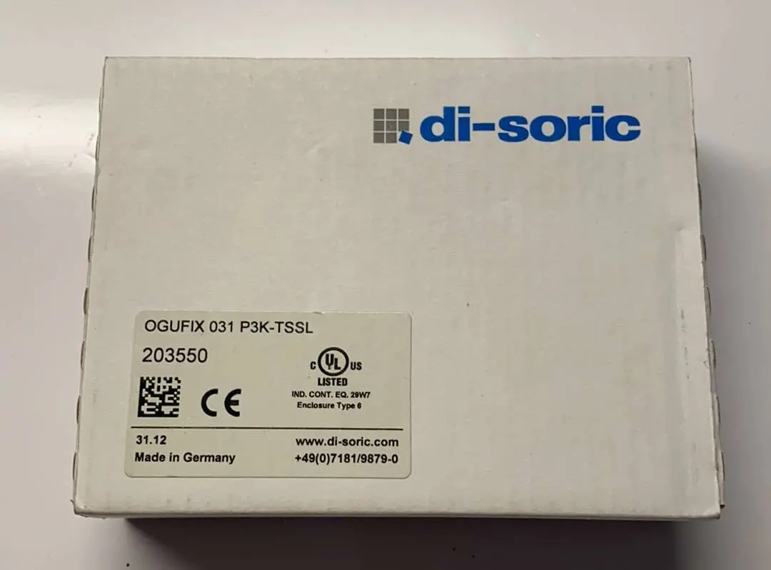 Produktfoto 1 von Di-Soric Gabellichtschranke OGUFIX 031 P3K-TSSL | 203550