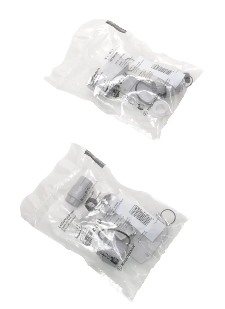 Produktfoto 1 von 2x Hirschmann Leitungsdose 11pol. N 11 R FF | 932 632-106