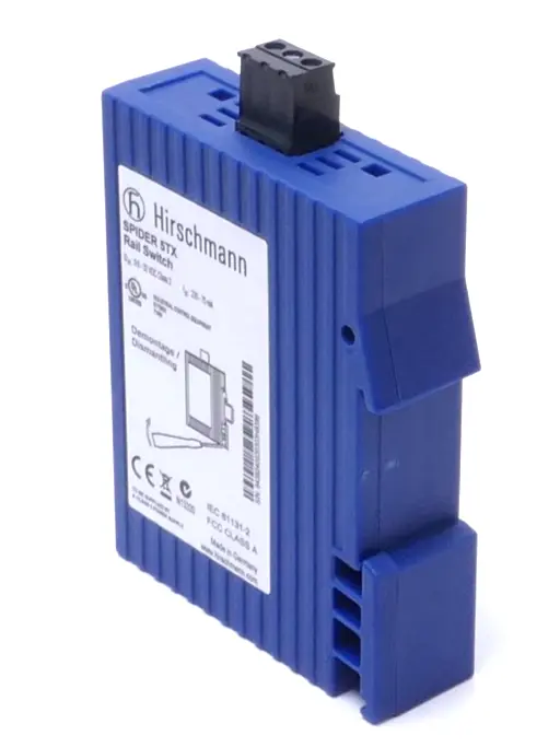 Produktfoto 1 von Hirschmann Ethernet Switch | SPIDER 5TX Rail Switch