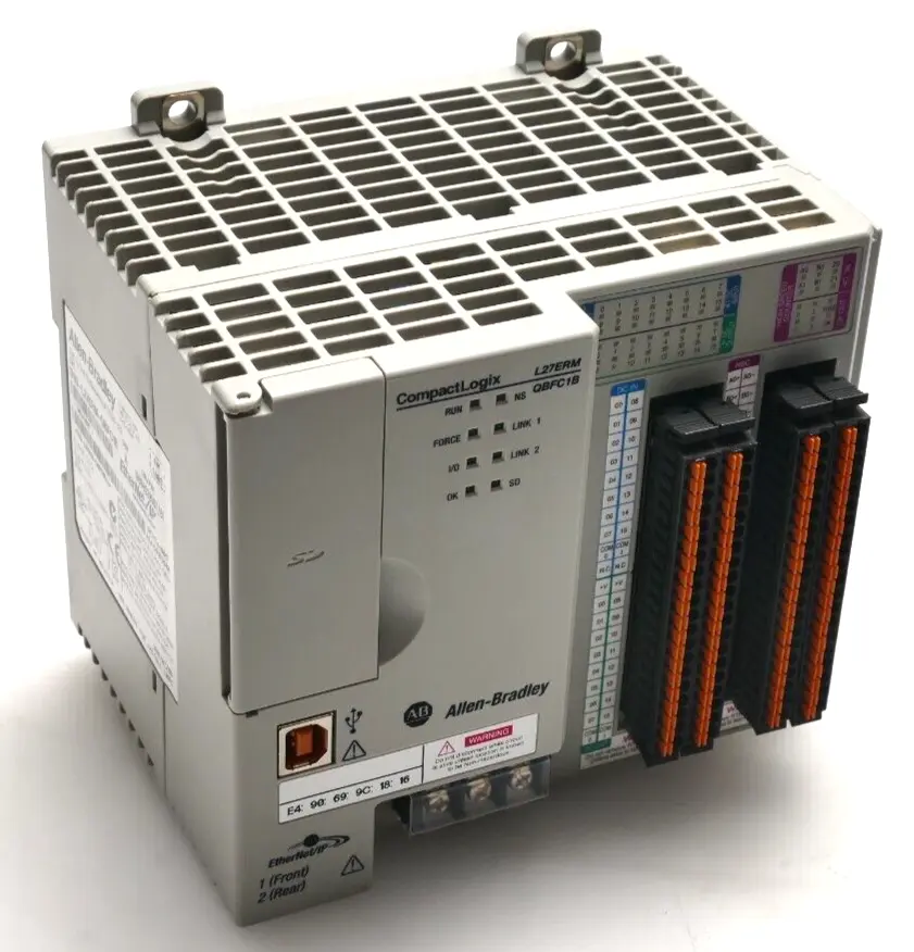 Produktfoto 1 von Allen-Bradley CompactLogix DI/O AI/O-Controller | Ser. A | 1769-L27ERM-QBFC1B