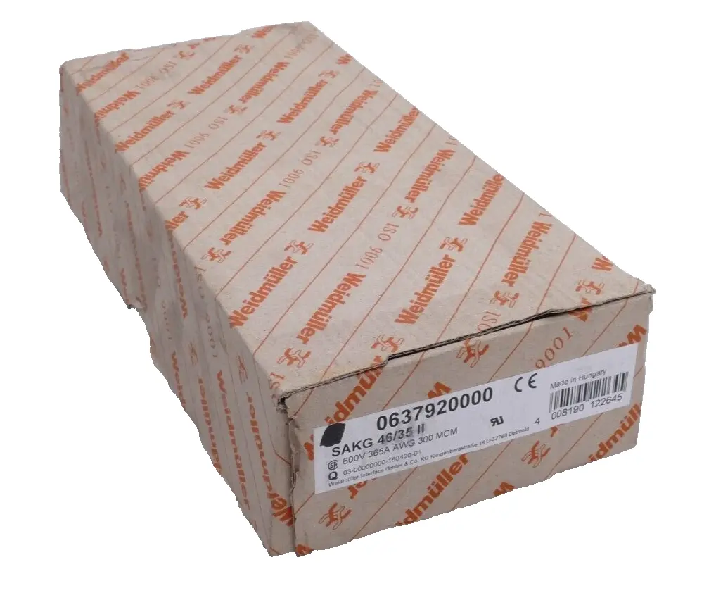 Weidmüller Bolzenklemme SAKG 46/35 II | 0637920000